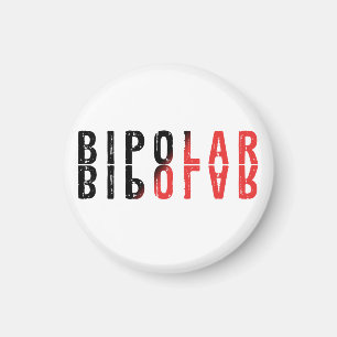 Imán Diseño de texto bipolar