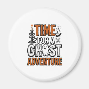 Imán Diseño de tipografía vintage de aventura de fantas