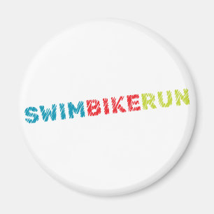 Imán Diseño de triatlón