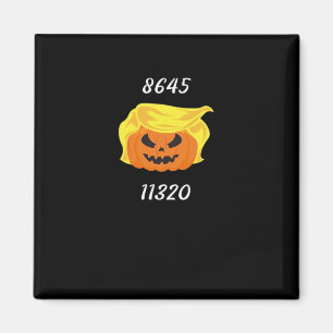 Imán Diseño de Trumpkin de Halloween