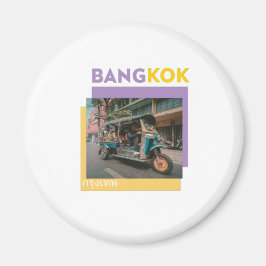 IMÁN DISEÑO DE TUKTUK DE BANGKOK THAILAND