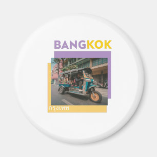 IMÁN DISEÑO DE TUKTUK DE BANGKOK THAILAND