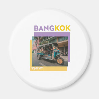 IMÁN DISEÑO DE TUKTUK DE BANGKOK THAILAND
