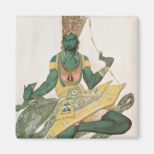 Imán Diseño de vestuario para Nijinsky como el 'Dios Az