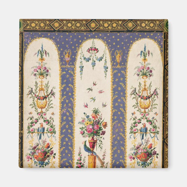 Imán Diseño decorativo para un jardín o galería (Frente)