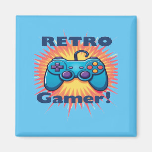 Imán Diseño del controlador Retro Gamer para juegos clá