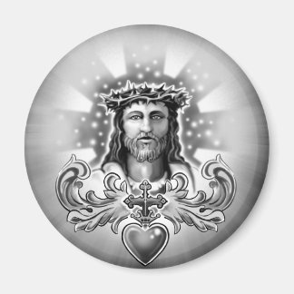 Imán Diseño del Corazón Sagrado de Jesucristo
