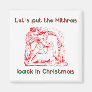 Imán Diseño del día de fiesta de Mithras