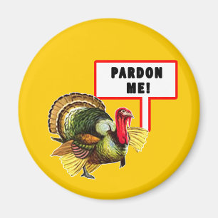 Imán Diseño del Día de Turquía para indultarme