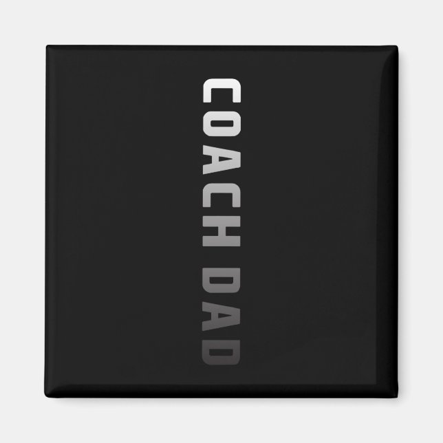 Imán Diseño del entrenador de papá - Cocina de balonces (Frente)