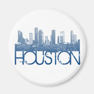 Imán Diseño del horizonte de Houston