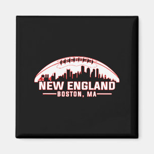 Imán Diseño del horizonte de la ciudad de Boston en Nue