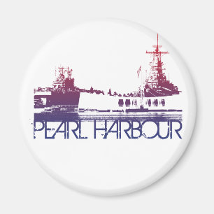Imán Diseño del horizonte del Pearl Harbor