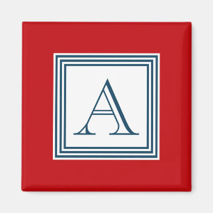 Imán Diseño del monograma