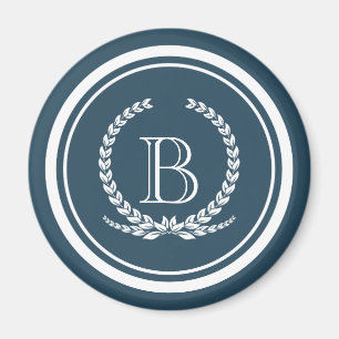 Imán Diseño del monograma