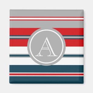 Imán Diseño del monograma