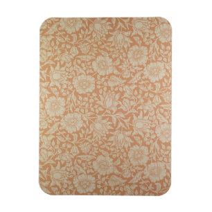 Imán Diseño del papel pintado de la "malva"