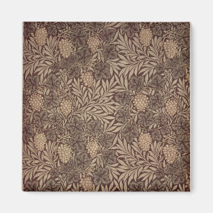 Imán Diseño del papel pintado de la "vid", 1873