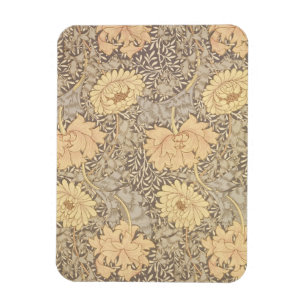 Imán Diseño del papel pintado del "crisantemo", 1876