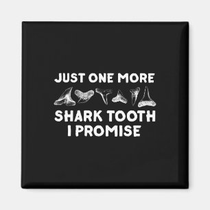 Imán Diseño divertido de dientes de tiburón para hombre