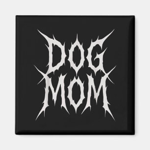 Imán Diseño divertido de estilo metal gótico para mamá 