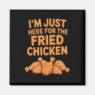 Imán Diseño Divertido de Pollo Frito para Hombres Mujer