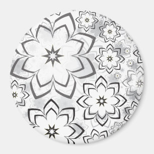 Imán Diseño floral 11
