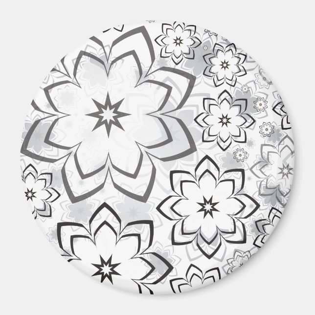 Imán Diseño floral 11 (Frente)