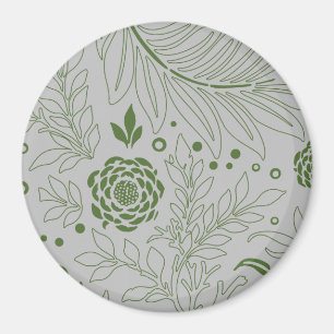 Imán Diseño floral 17