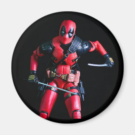 Imán Diseño fotográfico de juguetes de cultura pop