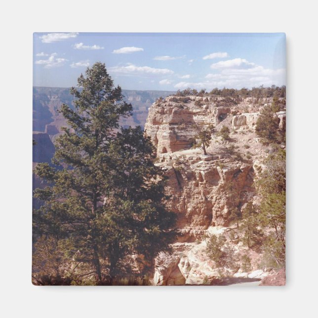 Imán Diseño fotográfico del Gran Cañón del Sur Rim Ariz (Frente)