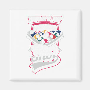 Imán Diseño Hilarante Para Los Aficionados Al Snooker Y