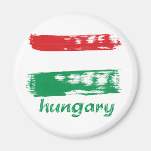 Imán Diseño húngaro de la bandera