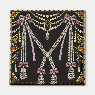 Imán Diseño inspirado en francés de María Antonieta con