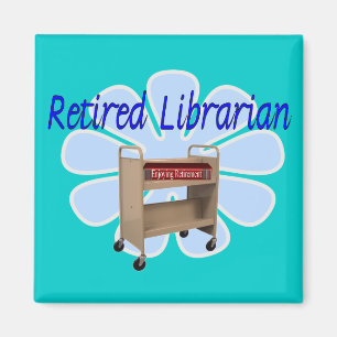Imán diseño jubilado del carro del libro del