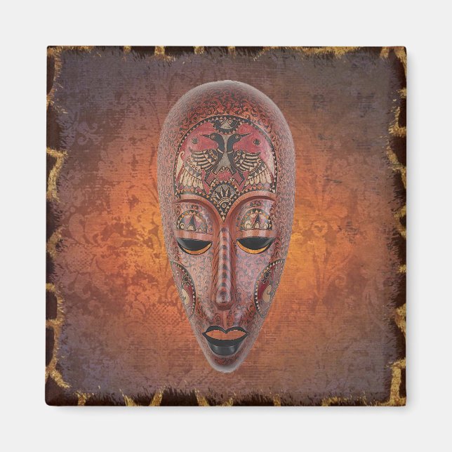 Imán Diseño magnético-africano (Frente)