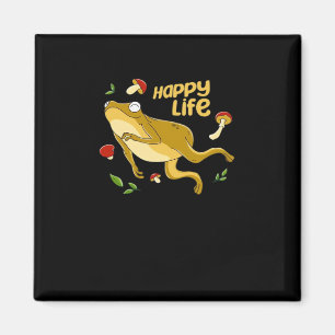 Imán Diseño Mínimo Esencial Rana Feliz