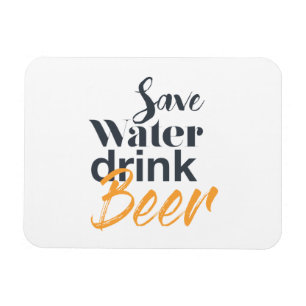 Imán Diseño moderno, divertido y urbano Salven cerveza