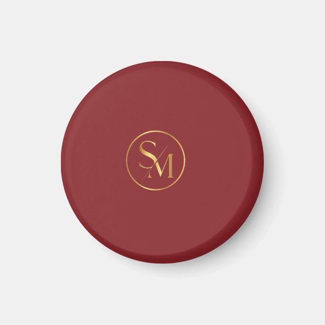 Imán Diseño moderno minimalista SM (Frente)