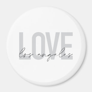 Imán Diseño moderno, simple y urbano de Love Los Angele