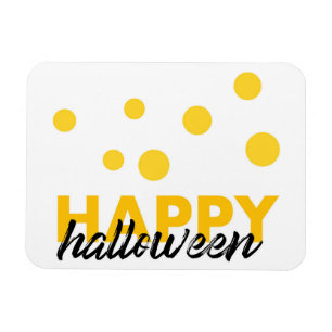 Imán Diseño moderno y lúdico de Halloween Feliz