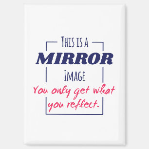 Imán Diseño Motivacional de Mentalidad de Reflexión en