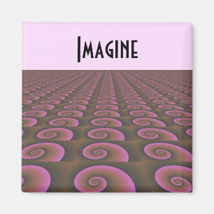 Imán Diseño Motivacional de Pensamiento Creativo