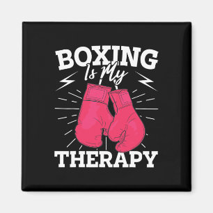 Imán Diseño Motivador De Boxeo Para Combatientes Pionad