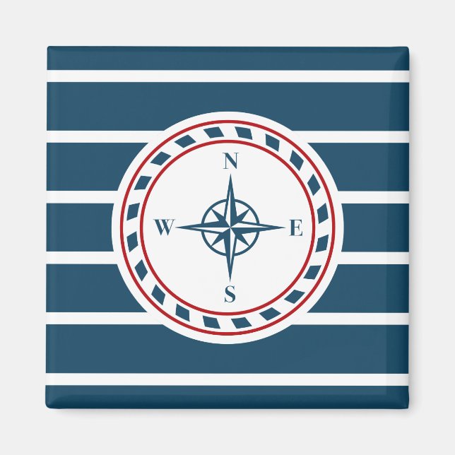 Imán Diseño náutico (Frente)