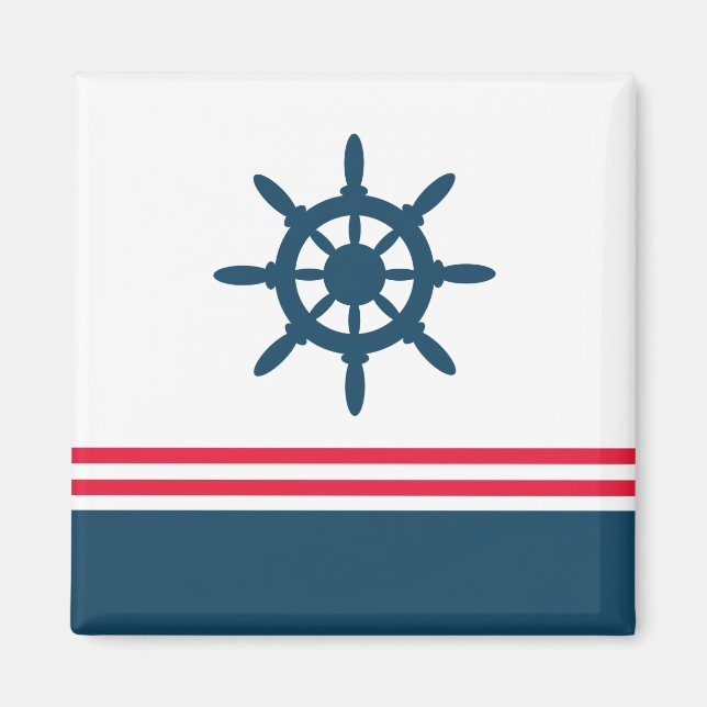 Imán Diseño náutico (Frente)