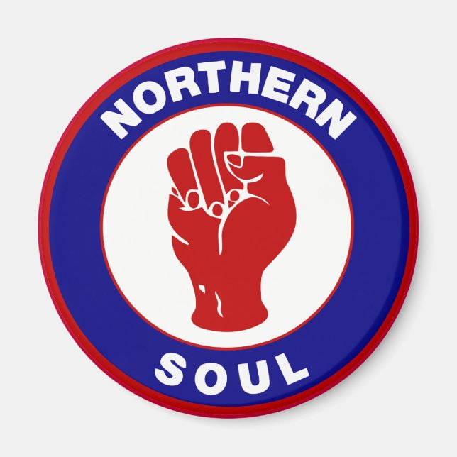 Imán Diseño objetivo de Northern Soul Mod (Frente)
