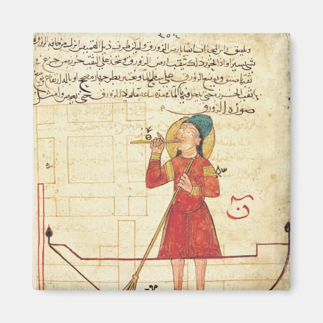 Imán Diseño para un autómata, de (Frente)