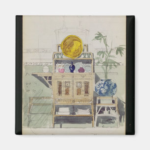 Imán Diseño para una sideboard, c.1860s-70s (con c/c y 