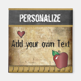 Imán Diseño Rústico Grunge Vintage